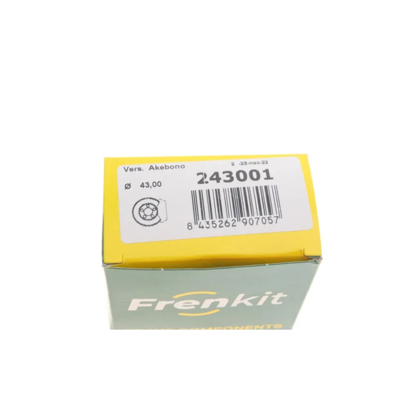 Ремкомплект супорта переднього FRENKIT 243001 для Mitsubishi Pajero/Outlander (d=43mm, Akebono)