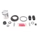 Ремкомплект супорта (заднього) Audi A4/VW Passat 00-05 (d=43mm) (+поршень) (Lucas)