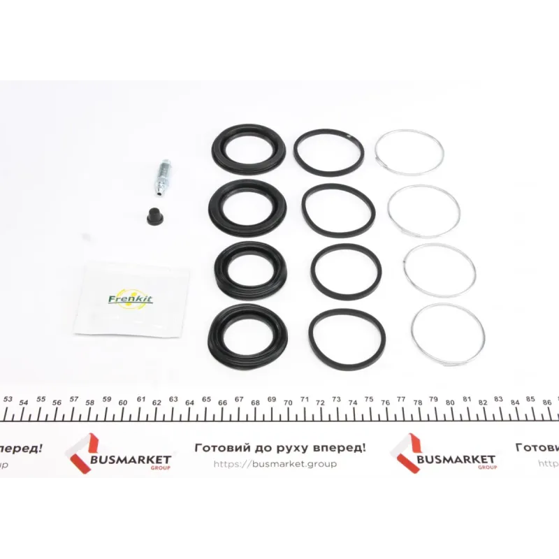 Ремкомплект супорта переднього FRENKIT 243949 для Toyota Land Cruiser 100, Lexus LX (d=43/48mm)
