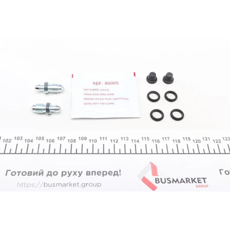 Ремкомплект переднього супорта FRENKIT 252905 для Renault Master, Mercedes-Benz 100, Nissan Cabstar (d=52mm, Bendix)