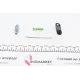 Ремкомплект супорта (переднього) BMW 3 (E93) 06- (d=57mm) (+поршень) (Ate)