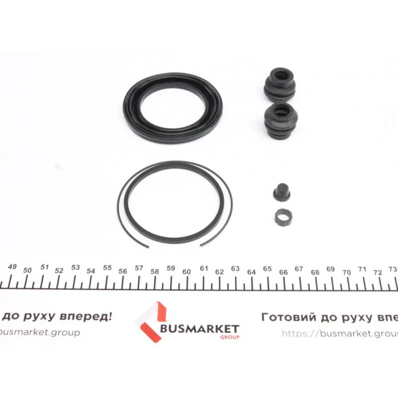 Ремкомплект супорта (переднього) Toyota Corolla 08- (d=60mm) (Akebono)