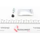 Ремкомплект супорта (переднього) MB A-class (W176) 12- (d=60mm) (+поршень) (TRW)