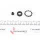 Ремкомплект циліндра зчеплення (робочого) VW Golf II/III/T4 -98 (d=22,2mm) (Fag)
