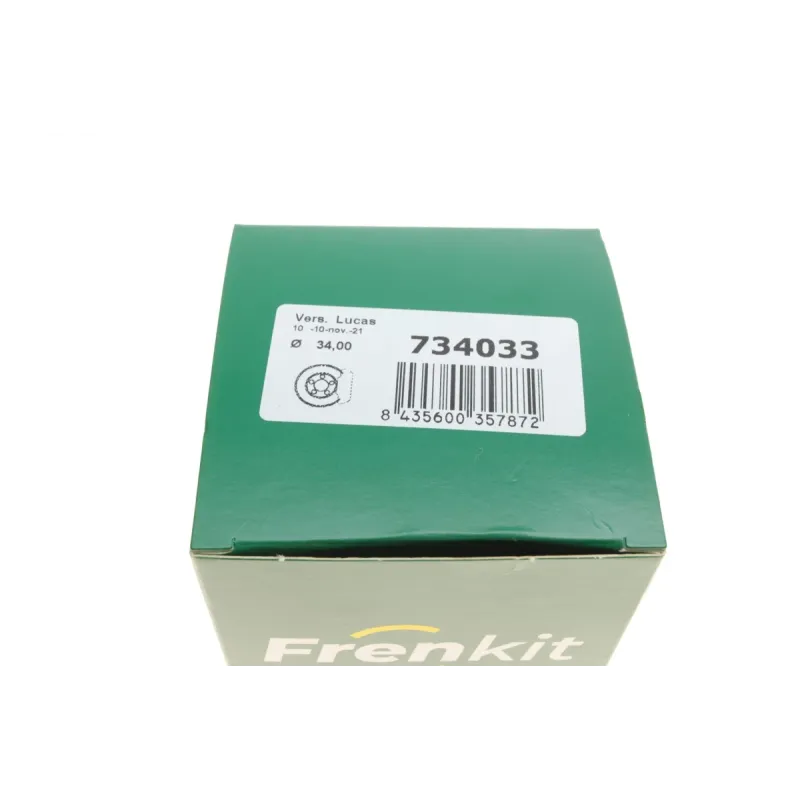 Ремкомплект супорта (заднього) Renault Megane 01- (d=34mm) (Lucas/TRW) (+поршень/направляюча)