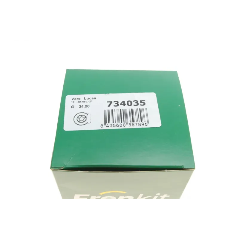 Ремкомплект заднього супорта FRENKIT 734035 (d=34mm) з поршнем/направляючою для Renault Megane, Clio IV, Fluence