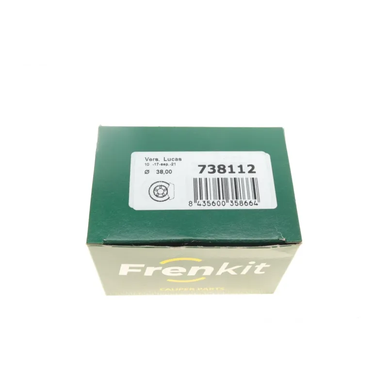 Ремкомплект супорта (заднього) VW Golf/Passat 91-99 (d=38mm) (Lucas) (+поршень/направляюча)