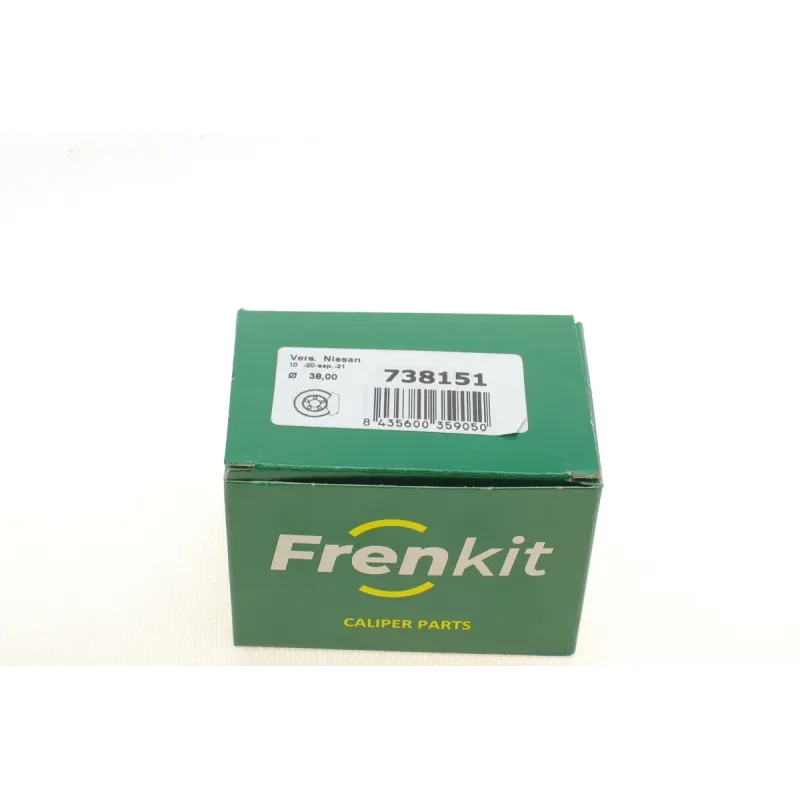 Ремкомплект заднього супорта FRENKIT 738151 для Subaru Legacy/Forester (d=38mm) (+поршень/направляюча)