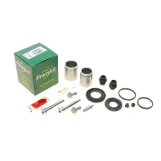 Ремкомплект супорта (переднього) Honda Accord 08- (d=38/43mm) (+2 поршня/направляюча) (Akebono)