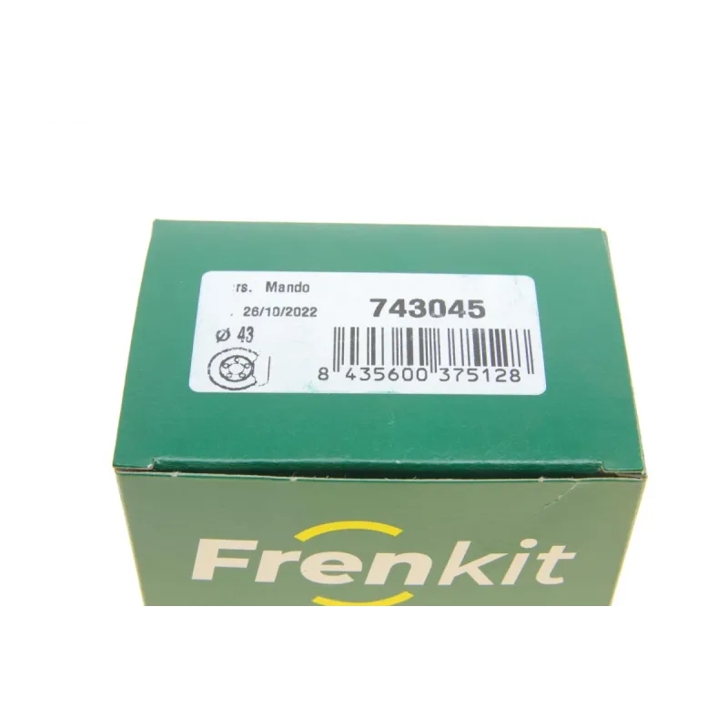 Ремкомплект заднього супорта FRENKIT 743045 для SsangYong Korando/Musso/Rexton (d=43mm) (+поршень/направляюча)