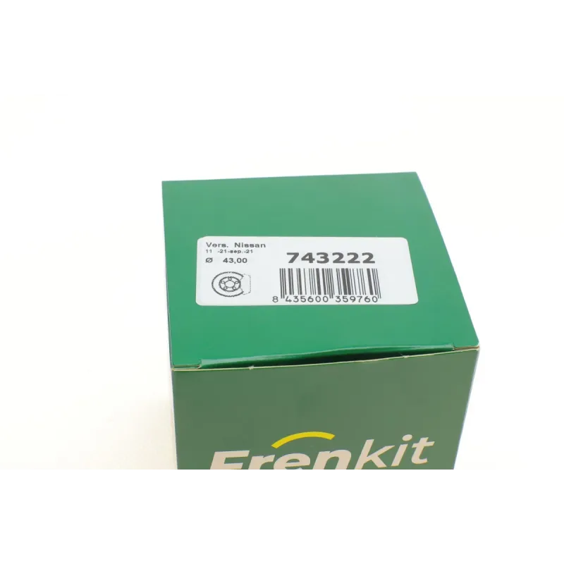Ремкомплект супорта (переднього) Mitsubishi L200 01-05 (d=43mm) (+2 поршня/направляюча) (Tokico)