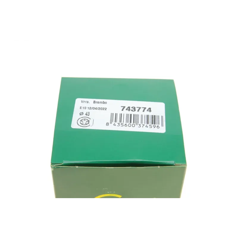 Ремкомплект супорта (заднього) MB E-class (W213) 16- (d=43mm) (Brembo) (+поршень/направляюча) SuperKit (знято з виробництва)