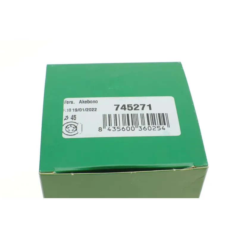 Ремкомплект супорта (заднього) Mitsubishi Pajero 00- (d=45mm) (+поршень/направляюча) (Akebono)
