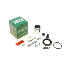 Ремкомплект супорта (переднього) Peugeot 206 98- (d=48mm)(Bosch)(+1 поршень/направляюча) SuperKit