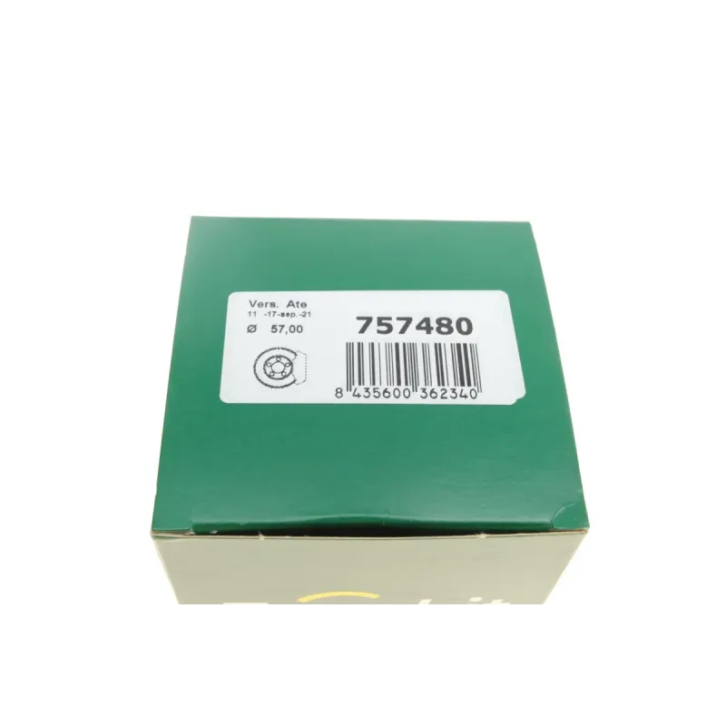 Ремкомплект супорта (переднього) Peugeot 605/Volvo 850/S70/V70/C70 89-(d=57mm)(Ate)(+1поршень/напра)