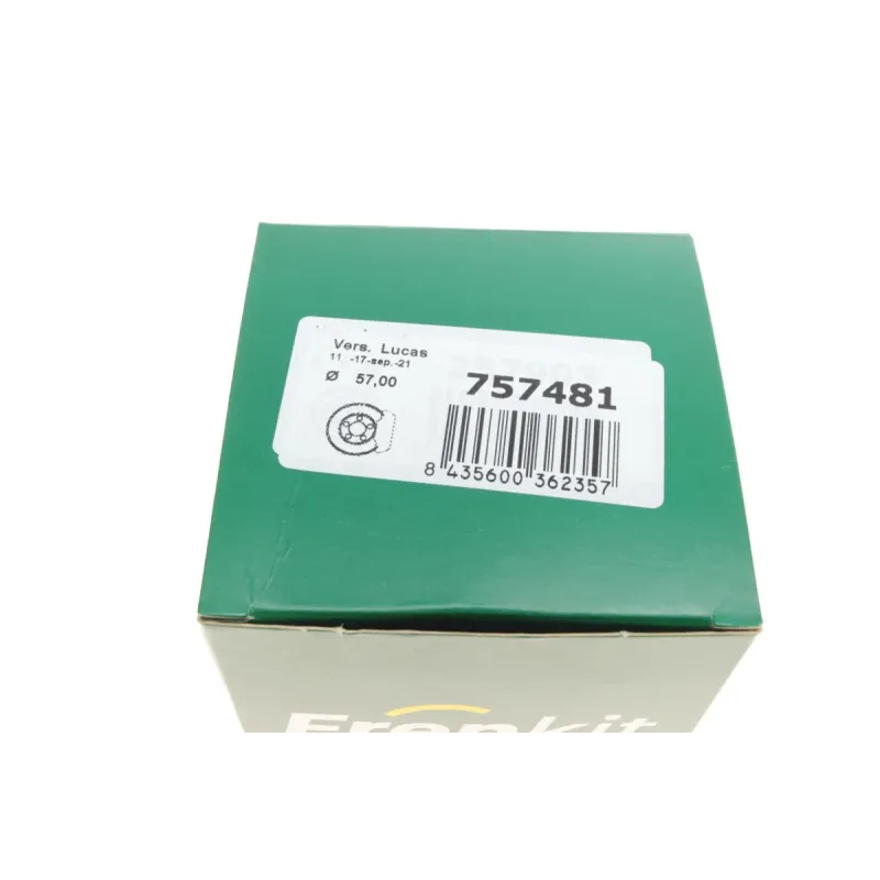Ремкомплект супорта переднього FRENKIT 757481 для Peugeot 406 1995-2004 (d=57mm)