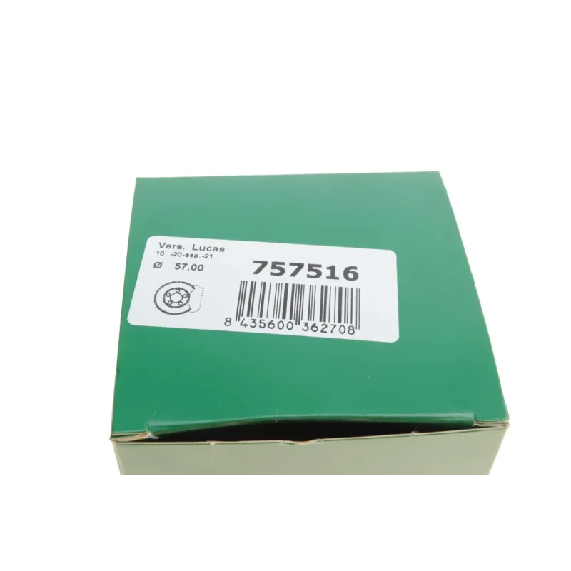 Ремкомплект супорта (переднього) Toyota Corolla 01-09 (d=57mm)(Lucas)(+ поршен/направляюча) SuperK