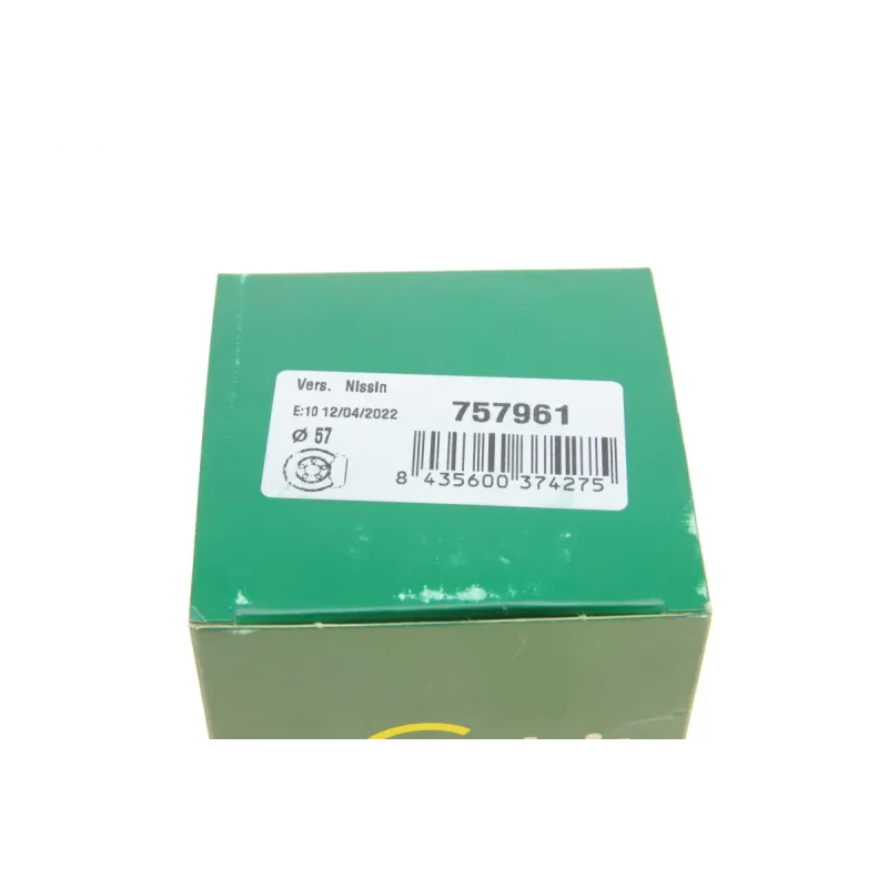Ремкомплект супорта (переднього) Honda HR-V 15- (d=57mm)(Niss) (+поршень/направляюча) SuperKit
