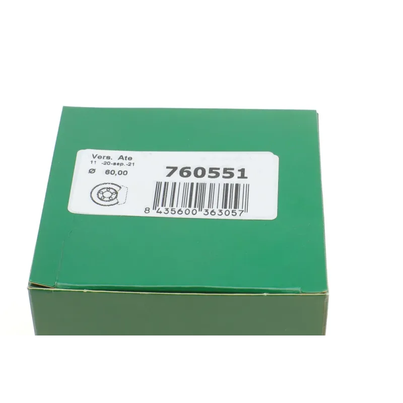 Ремкомплект супорта (переднього) MB Sprinter 95-06 (d=60mm)(Ate)(+ поршен/направляюча) SuperKit