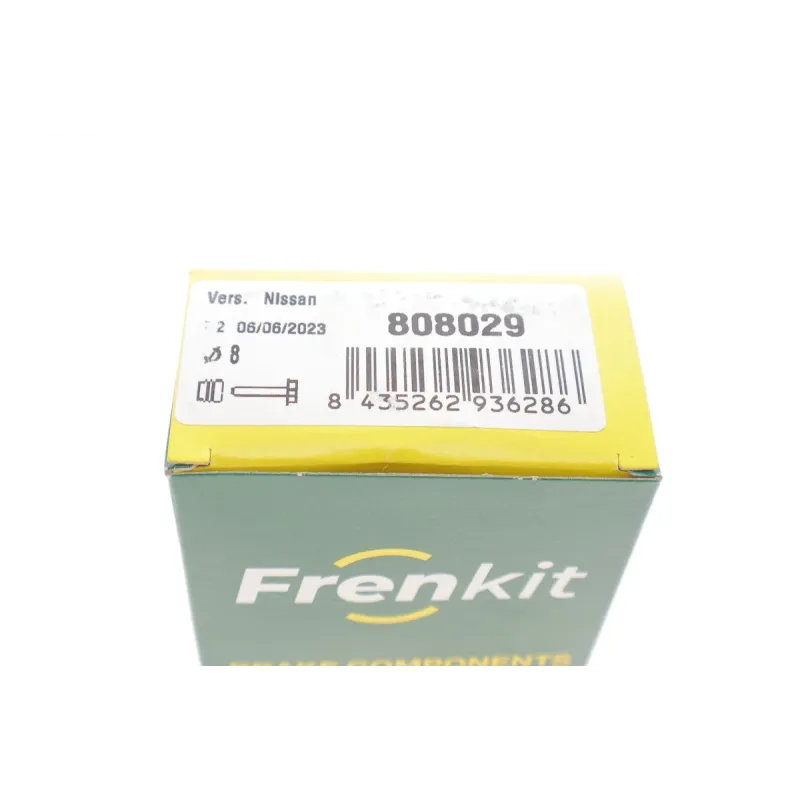 Направляюча супорта переднього FRENKIT 808029 для Nissan Tiida, Citroen C-Zero, Peugeot Ion (d=8мм)