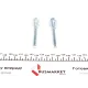 Направляюча супорта задня FRENKIT 808036 для Mitsubishi Galant Mk V 1992-1996, діаметр 8 мм