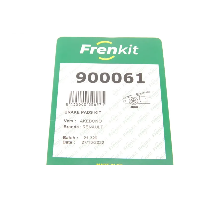 Планка супорта прижимна FRENKIT 900061 передня для Renault Megane/Scenic