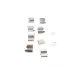 Планка супорта (переднього) прижимна (к-кт) Mitsubishi Pajero 99-07 (Sumitomo)