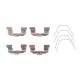Планка супорта прижимна FRENKIT 901607 для Mazda 6 (GG) 2002-2007 передня вісь