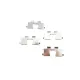 Планка супорта задня FRENKIT 901667 для Hyundai Tucson, Kia Sportage, Daewoo Korando