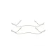 Планка супорта (переднього) прижимна (к-кт) VW Caddy III 05-15 (Ate)