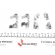 Планка супорта задня FRENKIT 901699 для Lexus RX 2003-2008, Toyota Avensis 1997-2003
