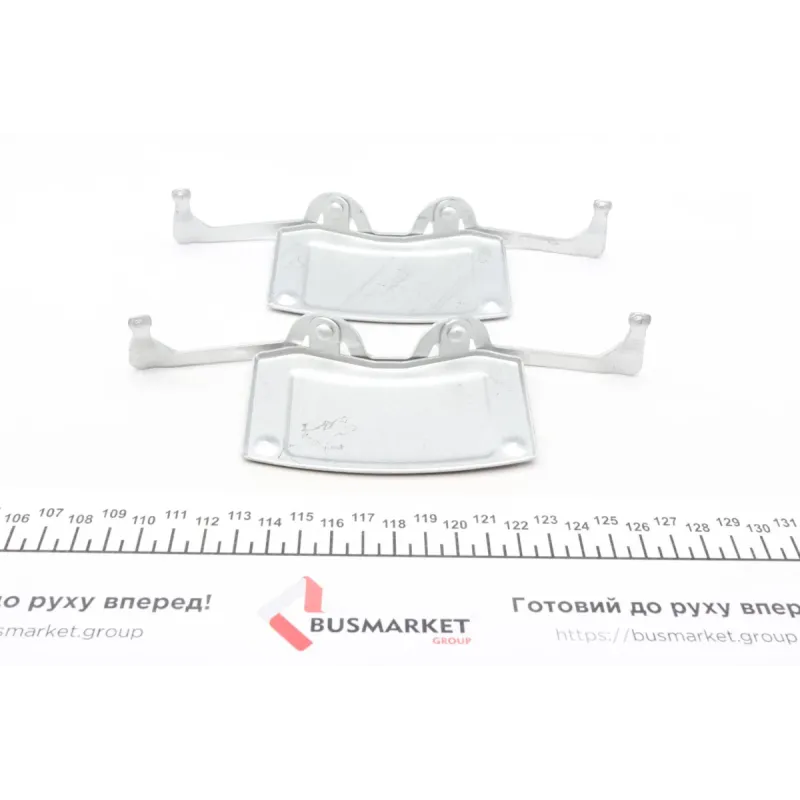 Планка супорта (переднього) прижимна (к-кт) BMW 5(E60/61)/ 6/7 04-10 (Ate)