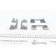 Планка супорта (переднього) прижимна (к-кт) Renault Kangoo 1.2-1.6 08- (Lucas)