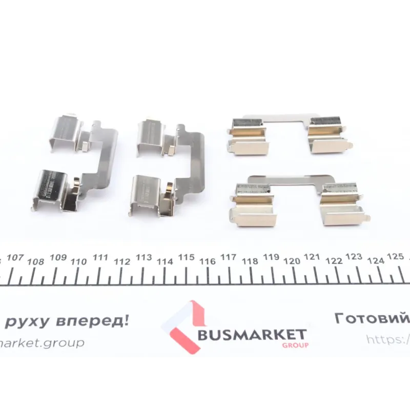Планка супорта (заднього) прижимна (к-кт) BMW 5(F10/F11)/ X3/X4 09- (Lucas)