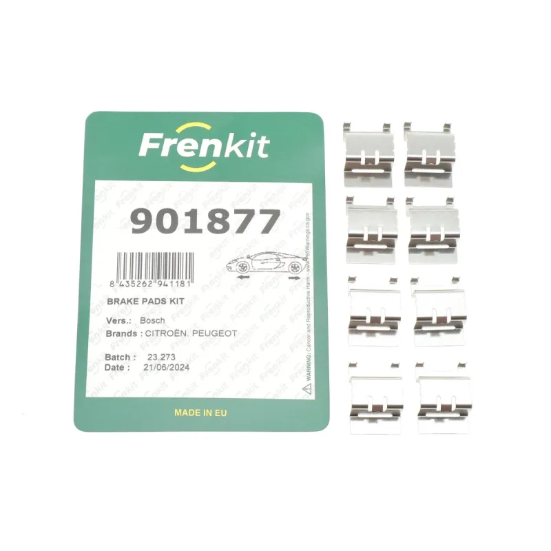 Планка супорта прижимна FRENKIT 901877 для Citroen C4/Peugeot 308, задня вісь