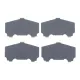 Комплект протискрипних пластин FRENKIT 940001 передній для Toyota Hilux, Land Cruiser 80/90, Great Wall Safe