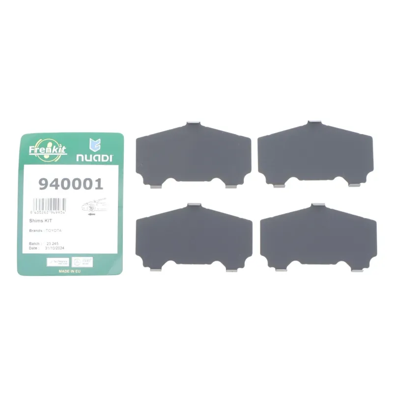 Комплект протискрипних пластин FRENKIT 940001 передній для Toyota Hilux, Land Cruiser 80/90, Great Wall Safe