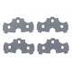 Комплект протискрипних пластин задніх FRENKIT 940017 для Ford Focus/Tourneo Connect, Renault Megane