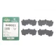 Комплект протискрипних пластин (задніх) Toyota Camry 86-01/Avensis 97-03/Carina 87-97/Lexus RX 98-03/ES 89-01