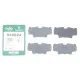 Комплект протискрипних пластин FRENKIT 940024 передній для Mitsubishi L200, L300, Pajero 1980+