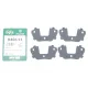 Комплект протискрипних пластин FRENKIT 940111 передній для Ford Transit Connect, Kuga, Focus