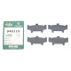 Комплект протискрипних пластин (задніх) Toyota Avensis/ Previa 2.0/2.0D 01-09 (Sumitomo)