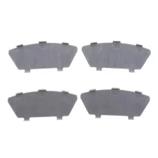 Комплект протискрипних пластин (задніх) Subaru Impreza 99-/Forester 02-12/Saab 9-2X 04-06 (Akebono)