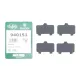 Комплект протискрипних пластин (задніх) Toyota Camry/Rav4 IV 05-/Avalon 12-18/Lexus ES 06-18