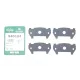 Комплект протискрипних пластин передніх FRENKIT 940164 для BMW i3 (I01) 2013-
