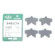 Комплект протискрипних пластин задній FRENKIT 940174 для Toyota Corolla 2006-2014