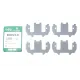 Комплект протискрипних пластин передніх FRENKIT 940218 для Audi A6 C7 2010-2018, A7 2010-2018
