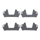 Комплект протискрипних пластин передніх FRENKIT 940237 для Citroen C2/C3 2002-2012