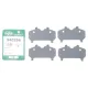 Комплект протискрипних пластин (передніх) Ford Transit 2.0 EcoBlue/2.2 TDCi 13-
