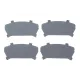 Комплект протискрипних пластин передніх FRENKIT 940304 для Renault Kangoo, Megane II, Grand Scenic